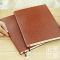 Jornal Notebook / Grid Paper Notebook / Leather Cover Notebook